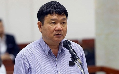Bị cáo Đinh La Thăng. (Ảnh: TTXVN)
