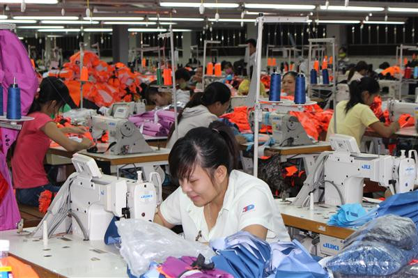 At a garment company in Quang Nam province. Photo: quangnam.gov.vn