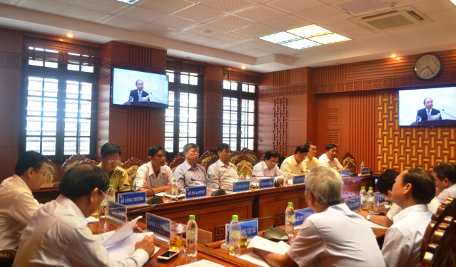 The scene of the conference in Quang Nam