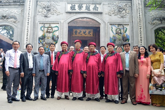 Đoàn Quảng Nam tham gia giỗ tổ Vua Hùng năm 2018