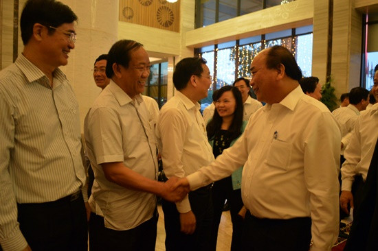 Thủ tướng Chính phủ Nguyễn Xuân Phúc đón tiếp đoàn Quảng Nam ra dâng lễ Vua Hùng