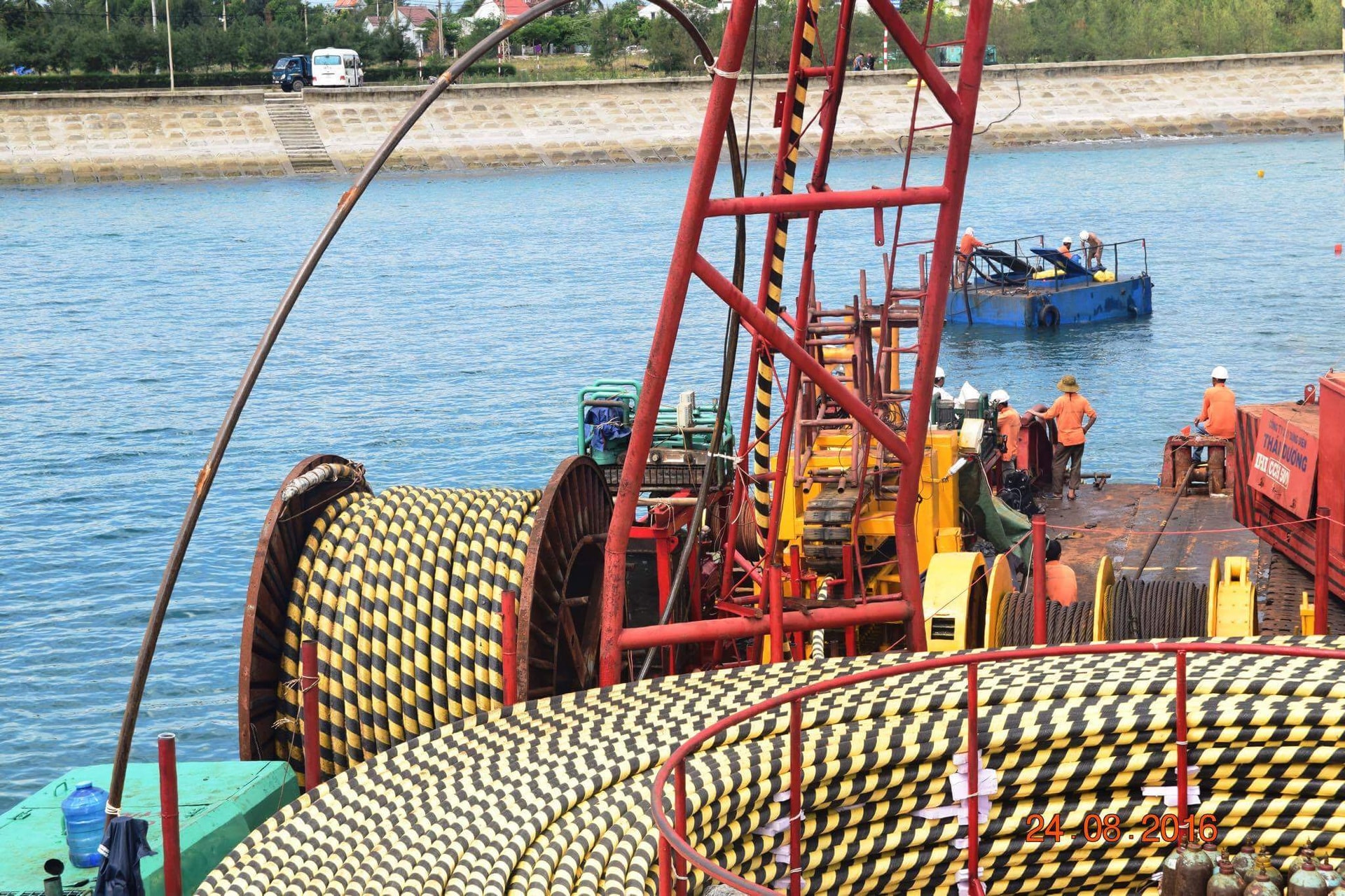 National grid to Cham Islands