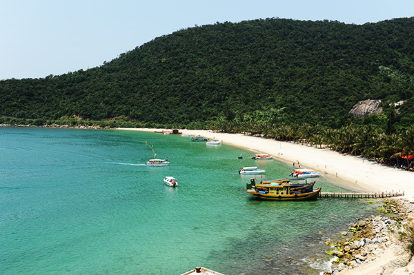 Khu bảo tồn biển Cù Lao Chàm là một trong nơi trú ngụ và sinh sản tủy sản cho cả khu vực. Ảnh: MINH HẢI