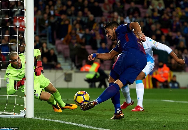 Luis Suarez đang đạt phong độ rất cao thời điểm này