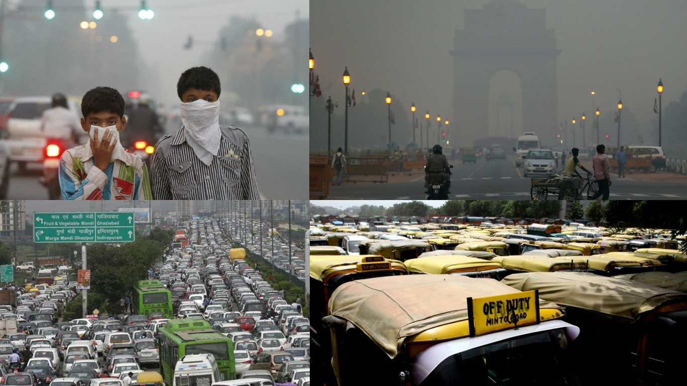 New Delhi (Ân Độ)- một trong những khu vực ô nhiễm nhất thế giới. Ảnh: youthkiawaaz