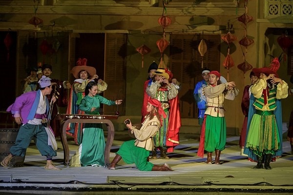 A scene of the show