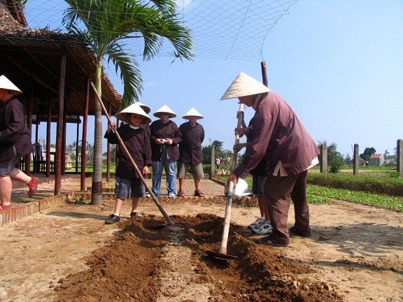 They also find it interesting to prepare the land for planting vegetables….