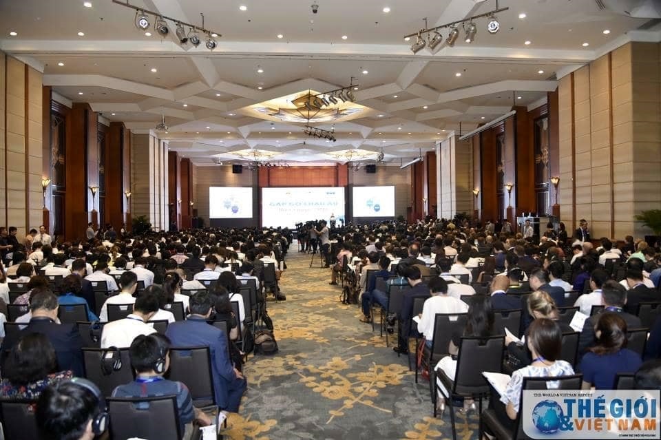 The scene of conference. Photo: baoquocte