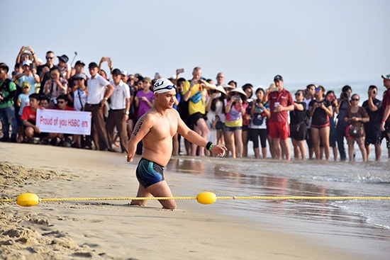 “Người sắt” Nguyễn Hồng Lợi tại IRONMAN 70.3 VN 2018