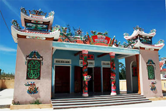 Nhà thờ Tộc Phạm ở Điện Bàn, nơi thờ Phạm Như Xương.