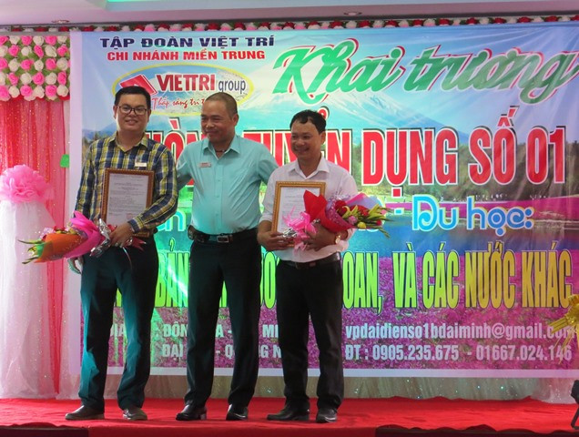 Việt Trí MD - Chi nhánh miền Trung khai trương Phòng tuyển dụng tại xã Đại Minh. TRIÊU NHAN