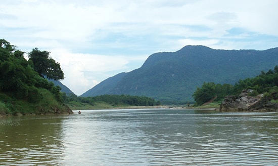 Đầu nguồn sông Thu Bồn.Ảnh: TIẾN TAM