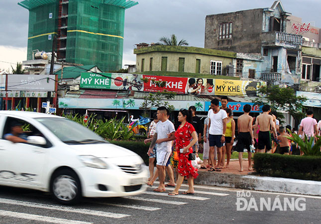 Sở Giao thông vận tải đang đề xuất nghiên cứu xây dựng hầm cho người đi bộ qua đường ở phía bắc nút giao thông Võ Nguyên Giáp - Võ Văn Kiệt.