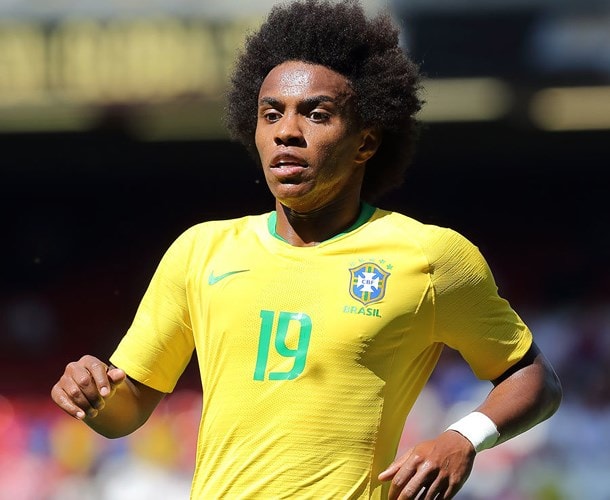 Tiền đạo: Willian