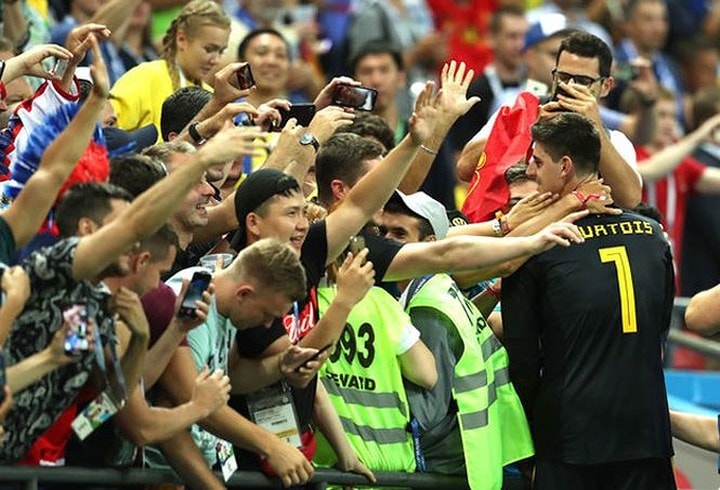 Thủ môn Courtois là một trong những cầu thủ xuất sắc nhất trận với 9 pha cứu thua.