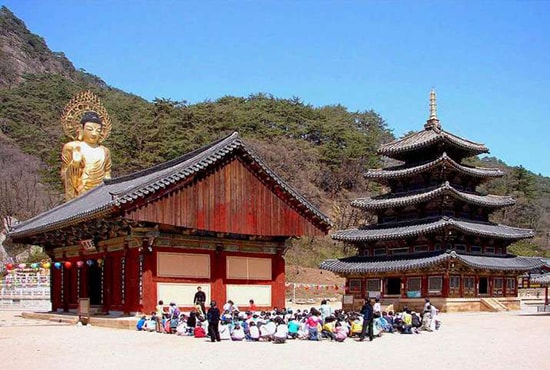 Một trong những ngôi chùa cổ tại Hàn Quốc được UNESCO vinh danh. Ảnh: buddhistdoor