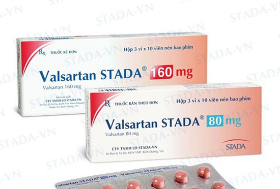 Thuốc điều trị tăng huyết áp Valsartan STADA 80mg là một trong số 23 thuốc buộc phải thu hồi theo công văn của Cục Quản lý dược.