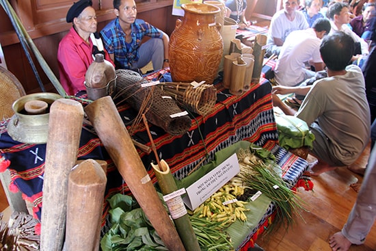 Một số sản vật của đồng bào vùng cao cũng sẽ được mang đến lễ hội.Ảnh: NGUYÊN QUÂN