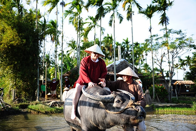 Với thời gian một ngày trải nghiệm tại Cẩm Thanh sẽ là sản phẩm du lịch độc đáo với du khách. Ảnh: MINH HẢI