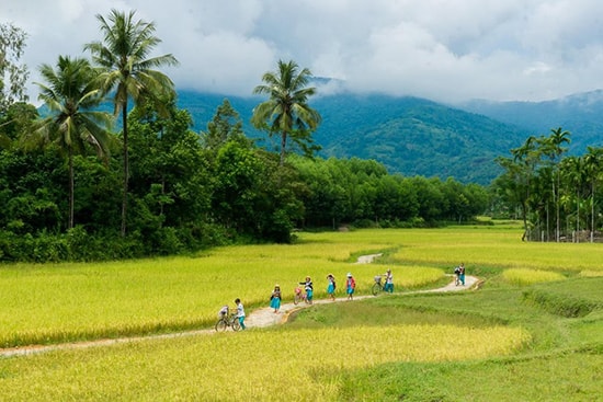 Phía sau khung cảnh bình yên này, là những nỗi lo thường trực của người dân Tiên Cảnh. Ảnh: HÀ NGUYỄN