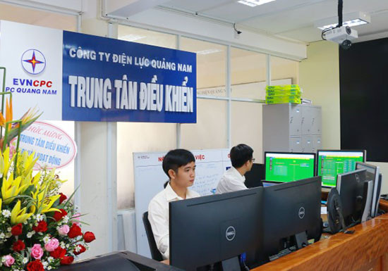 Trung tâm điều khiển từ xa của PC Quảng Nam đi vào vận hành đã góp phần nâng cao tính an toàn trong công tác vận hành lưới điện.