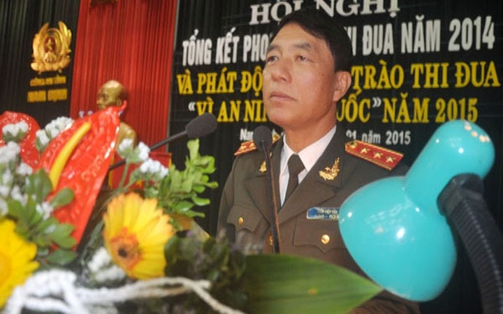Theo đó, ông Tân bị thi hành kỷ luật bằng hình thức xóa tư cách Thứ trưởng Bộ Công an giai đoạn 2011-2016 do có những vi phạm, khuyết điểm rất nghiêm trọng trong công tác. (Ảnh: congannamdinh.gov.vn)