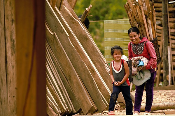 Giúp mẹ ngày hè