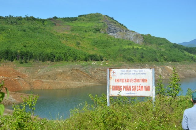 Hồ đập thủy điện Sông Tranh 2