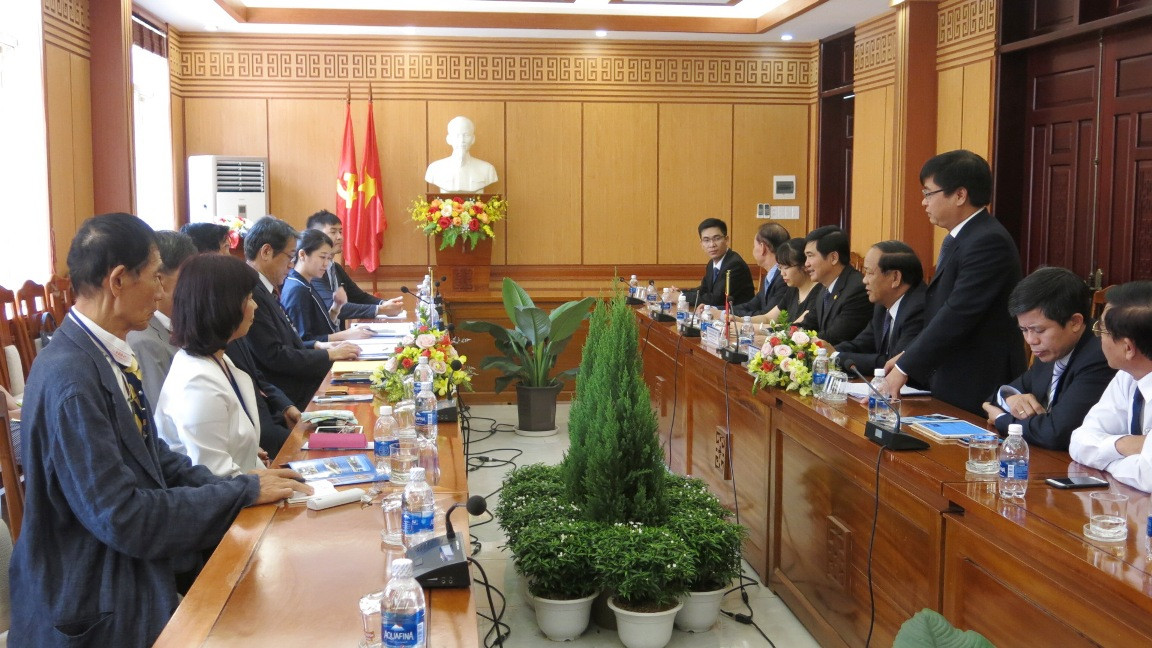  Full view of the working visit.