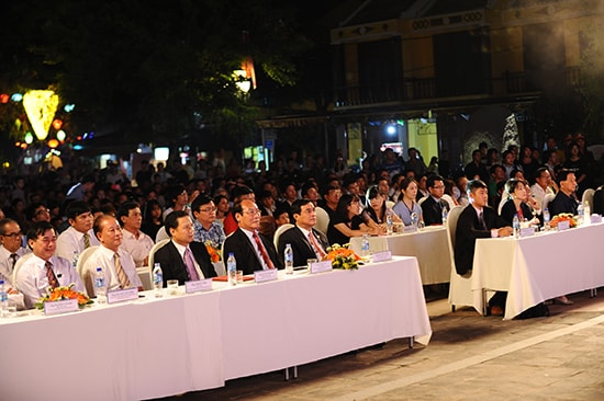 Quang Nam province’s and Japanese leaders at the closing ceremony