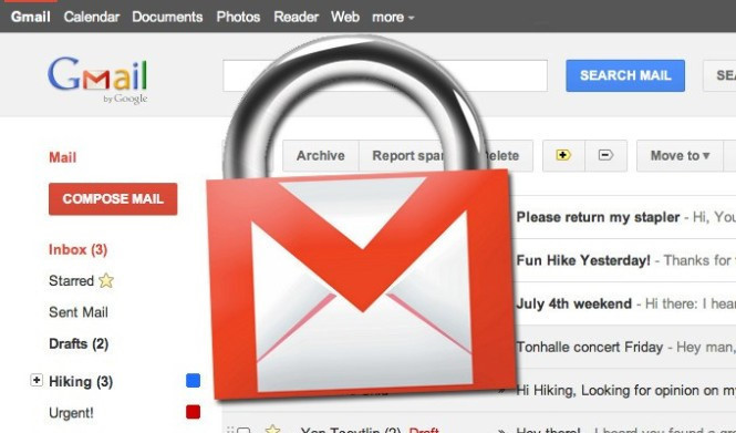 Người dùng Gmail giờ đây đã có thể gửi những tin nhắn có tính bảo mật hơn Ảnh: Reuters