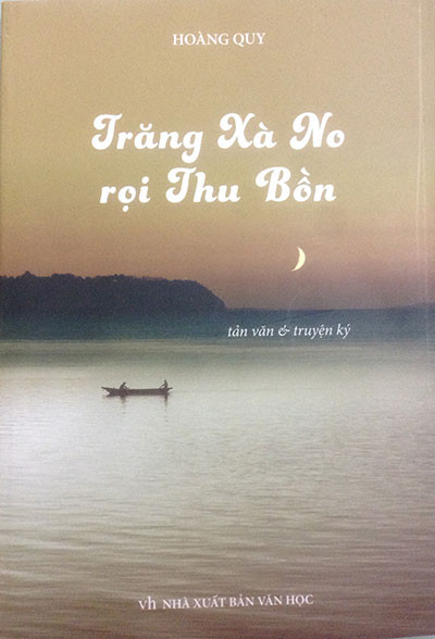 Tập sách Trăng Xà No rọi Thu Bồn.