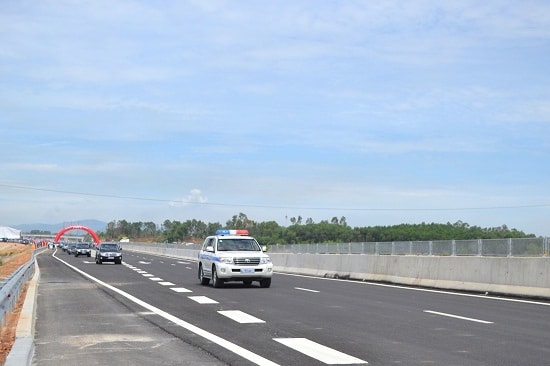  A part of Da Nang – Quang Ngai expressway