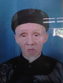 Chân dung cụ Ngô Duy Trí (1925 - 2015).