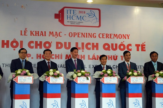 The opening ceremony of the 14th ITE HCMC 2018