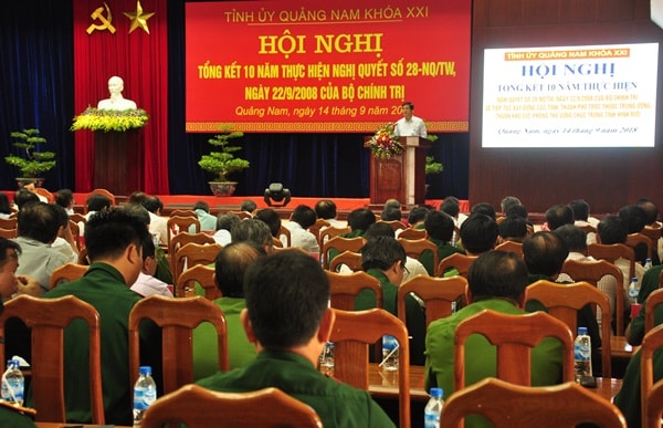Quang cảnh hội nghị chiều 14.9. Ảnh: N.Đ