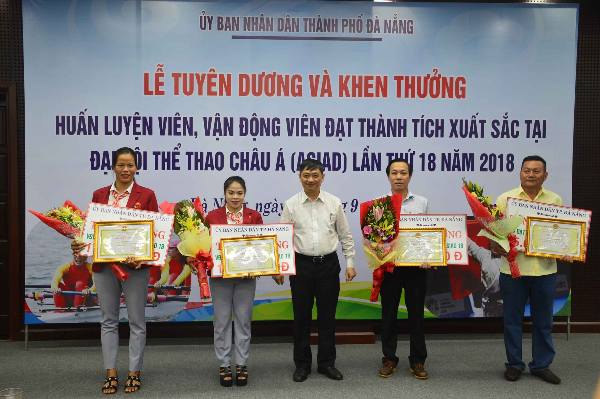 Đà Nẵng có 2 vận động viên đạt huy chương tại ASIAD 2018. Ảnh: Q.T