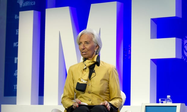 Nhà lãnh đạo IMF - Christine Lagarde. Ảnh: AP