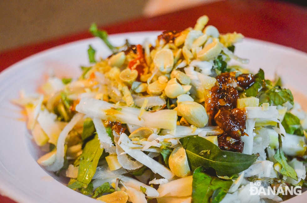 Mít trộn Đà Nẵng. Ảnh: XUÂN SƠN