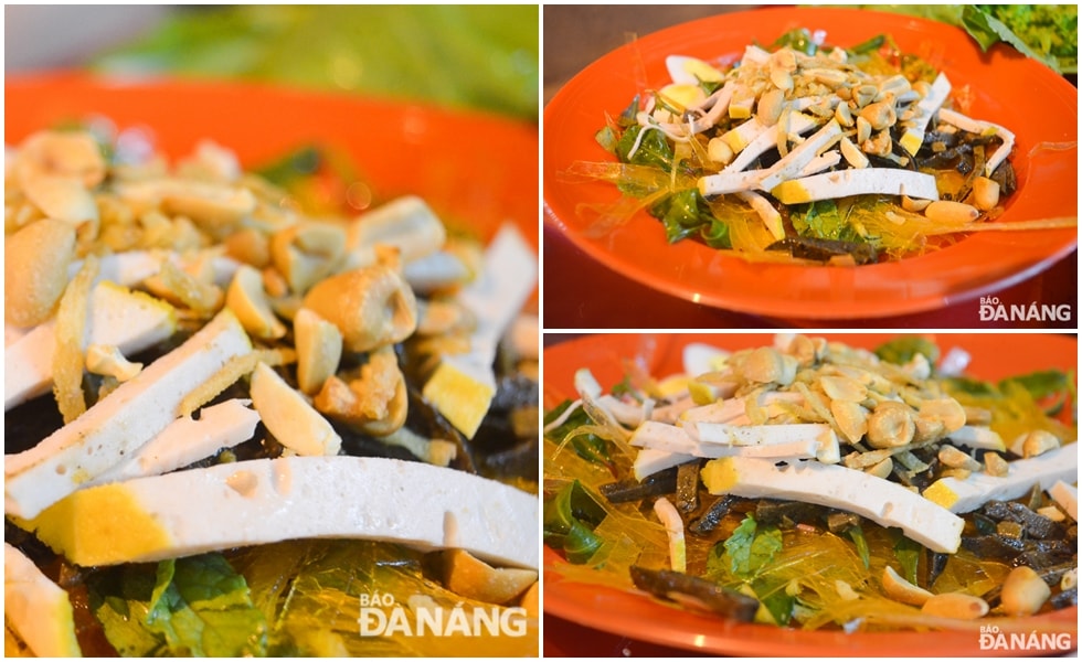 Bánh tráng trộn. Ảnh: XUÂN SƠN