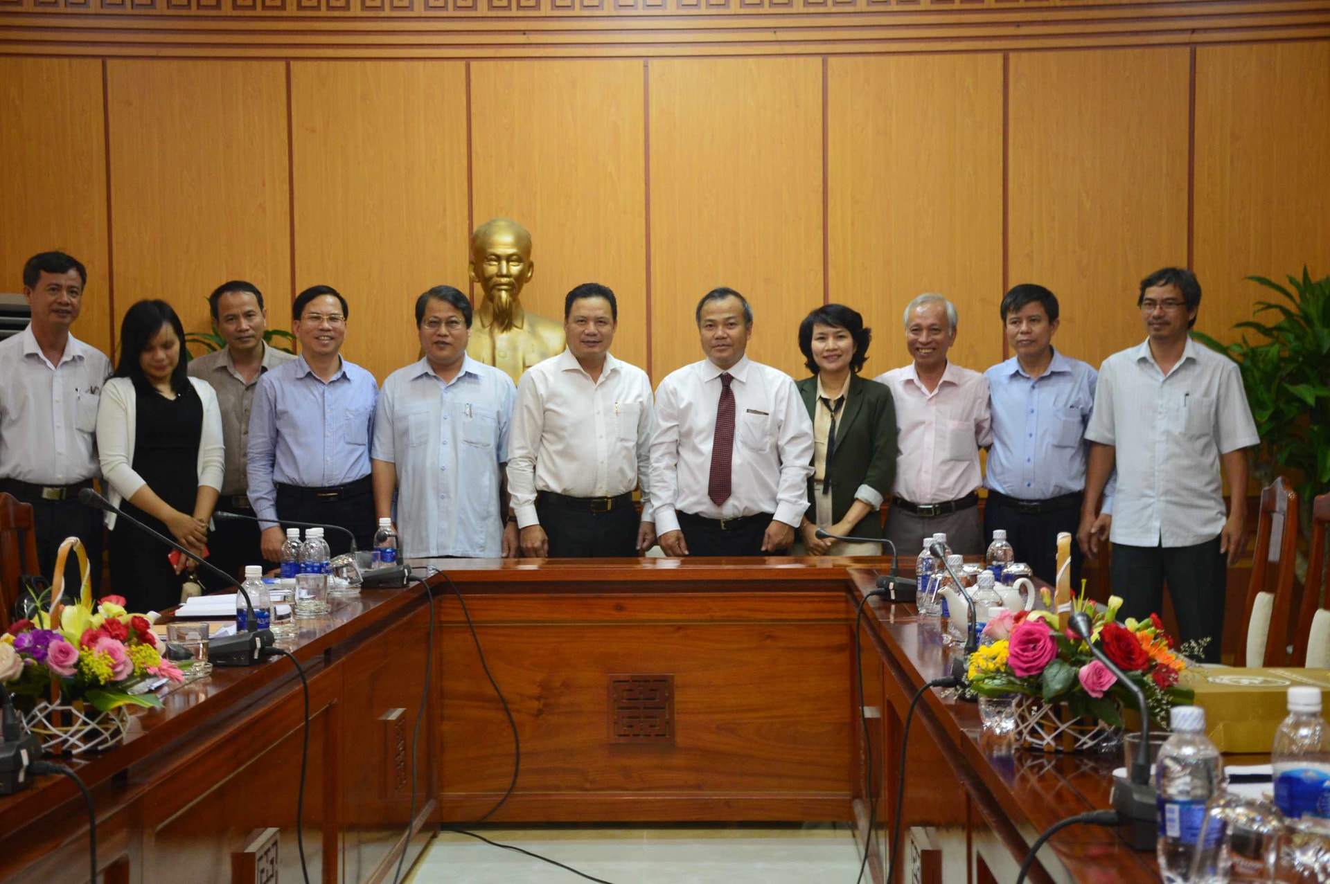Mr. Nam and Quang Nam’s leaders