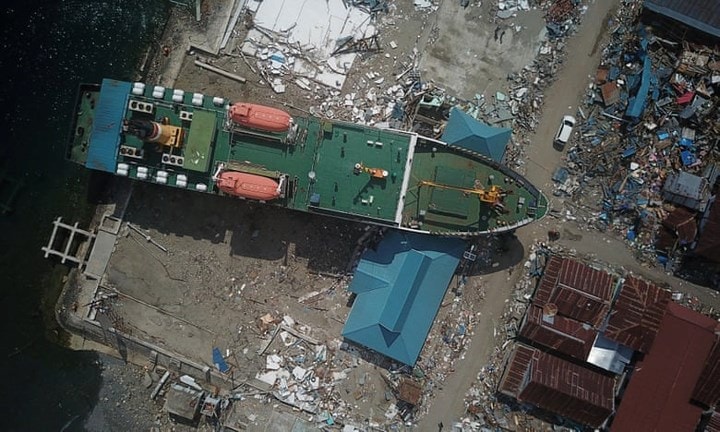 Theo một số chuyên gia, sau khi thảm họa động đất sóng thần phá hủy các cơ sở hạ tầng, thành phố Palu phải mất khoảng 2 năm để khôi phục mọi thứ như cũ. Ảnh: Xinhua 