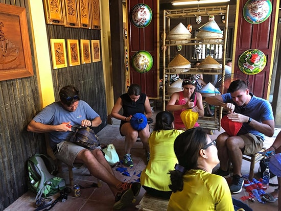 European tourists are fond of making lantern.  