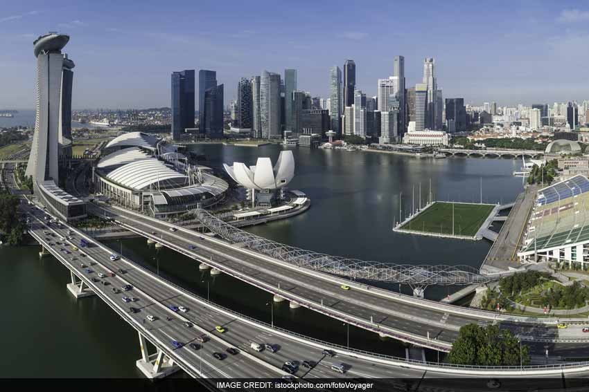 Giao thông ở Vịnh Marina, Singapore