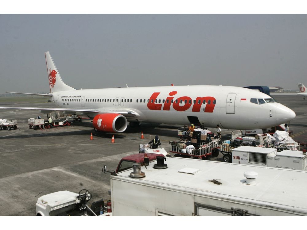 Một chuyên cơ  của hãng Lion Air. Ảnh: AP