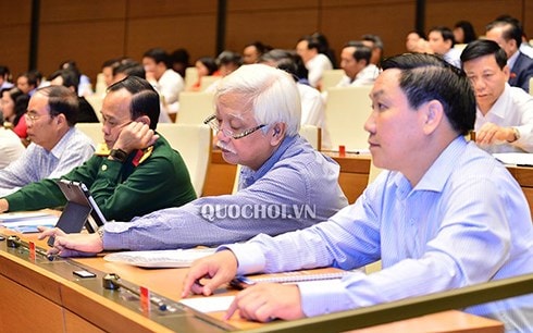 Nghị quyết về kế hoạch phát triển kinh tế - xã hội năm 2019 được Quốc hội thông qua với tỷ lệ tán thành cao (92,16%). (Ảnh minh họa: Quochoi.vn)