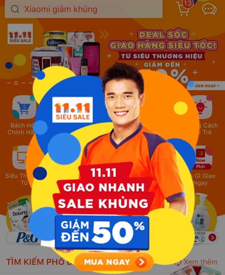 Chợ mạng Shoppee tung ra hàng loạt chương trình khuyến mãi dịp 11.11 thu hút sự quan tâm của nhiều bạn trẻ.