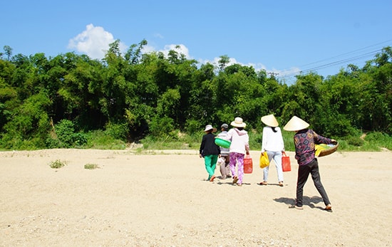 Những chiếc giỏ đi chợ - tưởng chừng đã quên lãng, nay được sử dụng trở lại như một cách để hạn chế ô nhiễm môi trường. Ảnh: PHƯƠNG THẢO