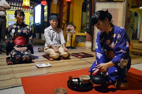   Japanese tea ceremony at the event