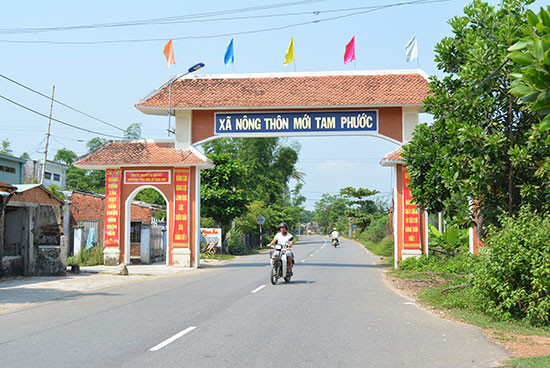 Xã Tam Phước là địa phương đầu tiên của huyện Phú Ninh tổ chức đại hội Mặt trận cấp xã nhiệm kỳ 2019 - 2024. Ảnh: VINH ANH